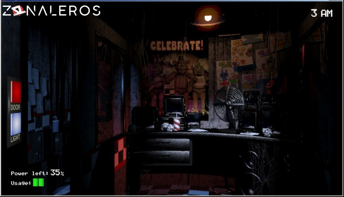 Five Nights at Freddys - Gold por mega