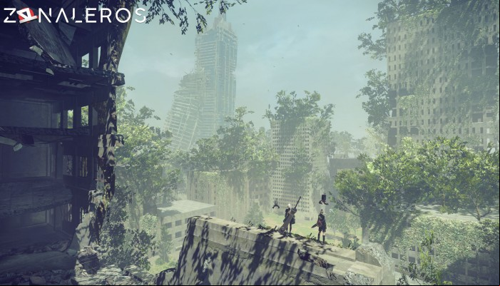 NieR Automata Game of the YoRHa Edition gameplay