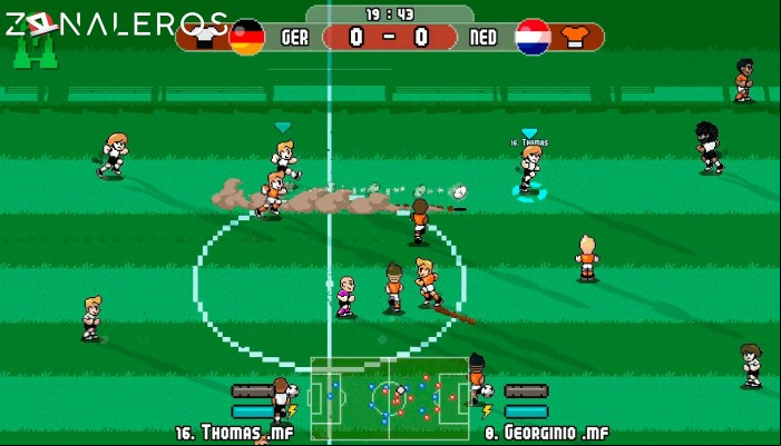 Pixel Cup Soccer Ultimate Edition gameplay