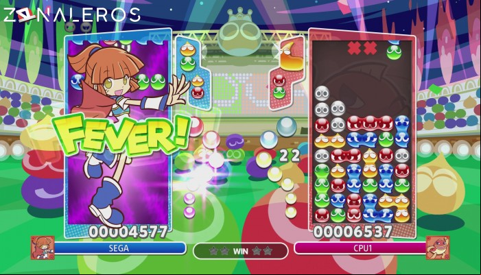 Puyo Puyo Champions por mega