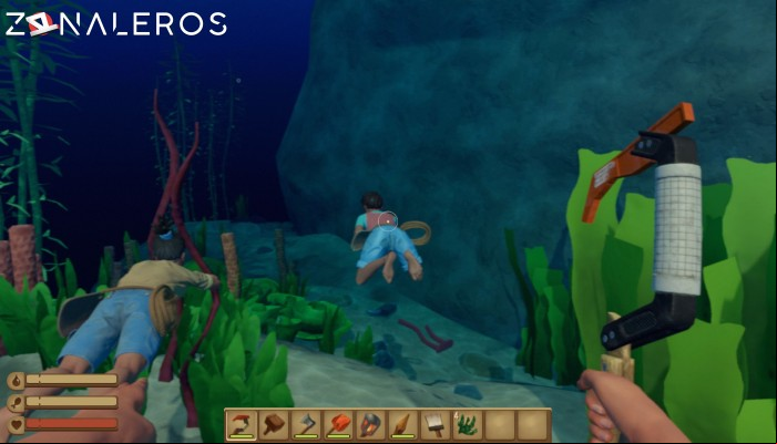 RAFT gameplay