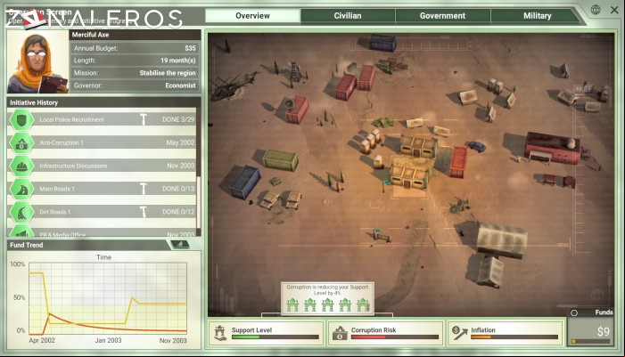 Rebel Inc: Escalation por mega