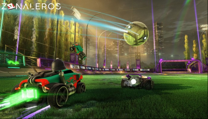 Rocket League gameplay